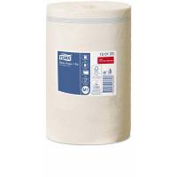 Aftørringspapir Tork Basic M1 1-lags hvid 120m 11rul/kar
