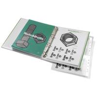 Lamineringslommer A4 Glossy 125mic. m.huller 100stk/pak