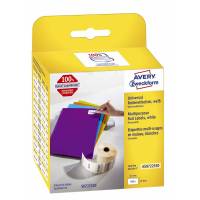 Universaletiket Avery perm. 19x51mm 500stk/rul