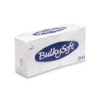 Serviet Bulky Soft 1-lags hvid 1/4 fold 33cm 200stk/pak