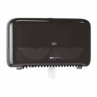 Tork T7 Twin dispenser toiletpapir sort
