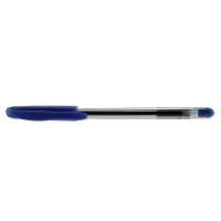 Kuglepen m. hætte blå GENERIC 1,0mm