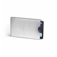 Etui t/kreditkort sølv 61x90mm RFID Secure 10stk/pak