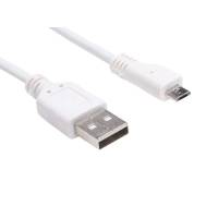 USB-kabel micro Sandberg hvid 1m sync/charge