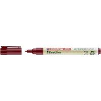 Marker edding 25 EcoLine rød permanent 1mm rund spids