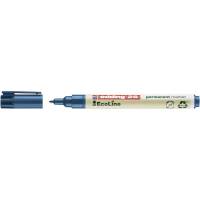 Marker edding 25 EcoLine blå permanent 1mm rund spids