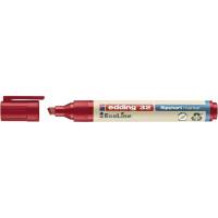 Marker Edding 32 Flipchart ECOLINE rød 1-5mm skrå spids
