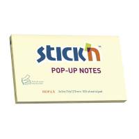 Z-notes Stick'N gul 76x127mm 100blade