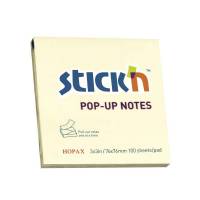 Z-notes Stick'N gul 76x76mm 100blade