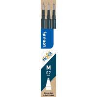 Refill Pilot FriXion blå/sort 0,7 medium 3-pack