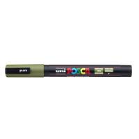 Paint marker Uni Posca PC-3M khaki green 0,9-1,3mm