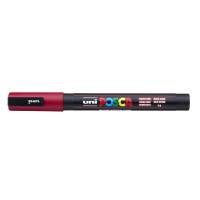 Paint marker Uni Posca PC-3M dark red 0,9-1,3mm