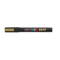 Paint marker Uni Posca PC-3M gold 0,9-1,3mm