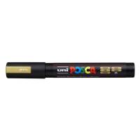 Paint marker Uni Posca PC-5M gold 1,8-2,5mm