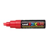Paint marker Uni Posca PC-8K fluo red 8mm