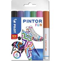 Marker Pilot Pintor assorteret fine Fun Mix 6stk/pak
