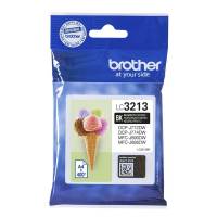 Blækpatron Brother LC3213BK sort ca. 400 sider