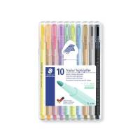 Tekstmarker STAEDTLER 362 Triplus 1-4mm assorteret 10stk/sæt