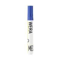 Whiteboardmarker WERA blå kantet spids 1-4mm
