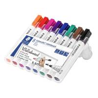 Whiteboardmarker Staedtler 351 WP8 ass. Lumocolor 2,0mm 8stk
