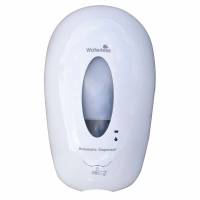 Sæbe/desinfektion dispenser Waterless Touch Free hvid til opfyldning