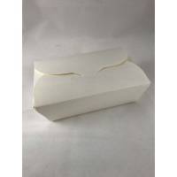 Nudelbakke stor 1000ml hvid 165x100x65mm 50stk/pak
