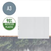 Plastlomme Leitz Recycle A3 100my PP 25stk/pak