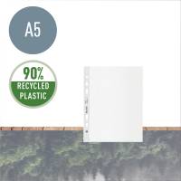 Plastlomme Leitz Recycle A5 100my PP 25stk/pak