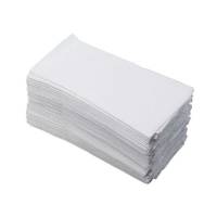 Serviet 1-lags 1/8 fold hvid 33x33cm 500stk/pak