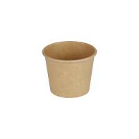 Dressingbæger karton ubleget brun/brun 3 oz/90ml 100stk/pak