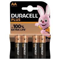 Batteri Duracell Plus Power AA alkaline 4stk/pak