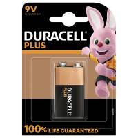 Batteri Duracell Plus Power 9V alkaline 1stk/pak