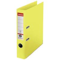 Brevordner Esselte No 1 A4 50mm gul POB CO²neutal