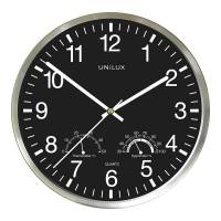 Vægur Unilux Wetty Black/bambbo