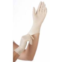 Latexhandske Grip Light XL hvid pudderfri 100stk/pak