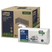 Aftørringsklud Tork Alt-i-en W4 hvid 41,5x35,5cm 4x90ark/kar