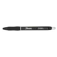 Gelpen Sharpie S-Gel sort 0,7mm