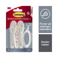 Kabelholdere Command hvid 17304