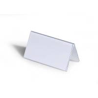 Bordskilteholder 52x100mm transparent 25stk/pak