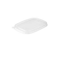 Låg PP t/papcontainer 500/1000ml transparent 50stk/pak