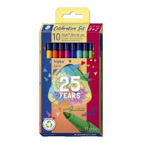 Finerliner Triplus Color 323 ass. 8+2stk/pak