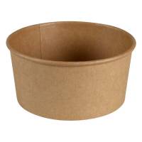 Salatbowle pap brun 750ml Ø146mm 26 oz 50stk/pak