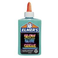 Lim Elmer's 147ml Glow in the Dark blå Liquid Glue