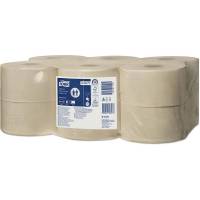 Toiletpapir Tork jumbo mini brun natur T2 170m 12 rle