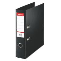 Brevordner PP Esselte Standard A4 75mm sort
