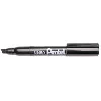 Marker Pentel NN60 sort skrå 4-6mm RECYCOLOGY