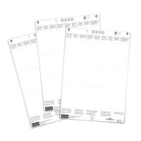 Indstiksark til lagerlommer Durable 210x74mm 3stk/ark 20ark/pak
