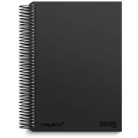 A5 dagkalender job/privat sort kunstskind 2025