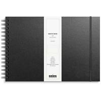 Skitseblok A4L sort kunstskind