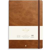 Notebook Deluxe B5 brown